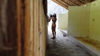 spy camera on a spanish university colleague